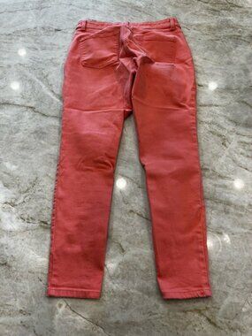 Talbots Simply Flattering Jeggings Salmon Pink Size 8 Petite Stretch